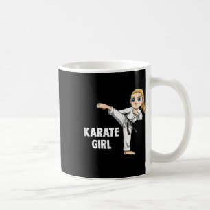 Cute Karate Girl - Fighting Karate Daughter Coffee Mug