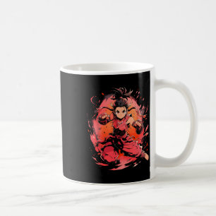 Cute Karate Martial Artist Fighter Artwork Coffee Mug