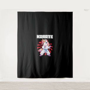 Cute Karate Unicorn MMA Tank Top Tapestry