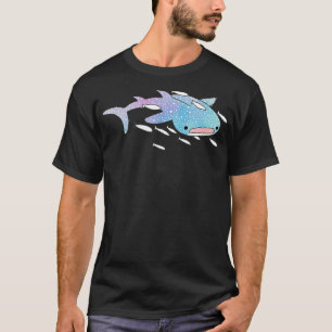 Cute Kawaii Aesthetic Blue Whale Shark Ocean Gift T-Shirt