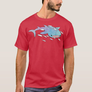 Cute Kawaii Aesthetic Blue Whale Shark OceanGift T-Shirt