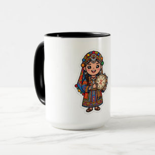 Cute Kawaii Amazigh Berber Wom Mug