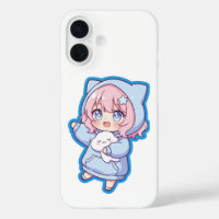 Cute Kawaii Anime Girl Sticker