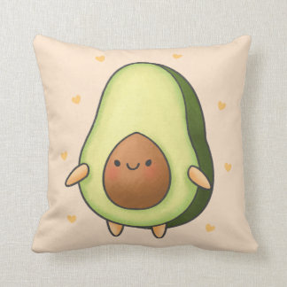 Cute Kawaii Avocado Cushion