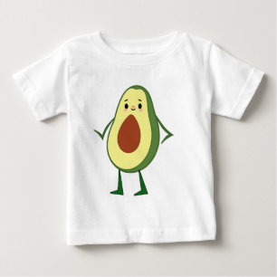 Cute kawaii avocado tote bags baby T-Shirt