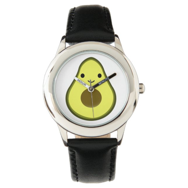 Cute Kawaii Avocado Watch (Front)