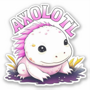 Cute Kawaii Axolotl 