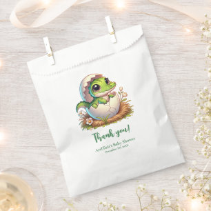Cute Kawaii Baby Alligator Hatching Baby Shower Favour Bags