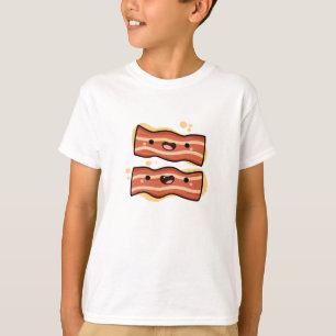 Cute Kawaii Bacon Strips T-Shirt
