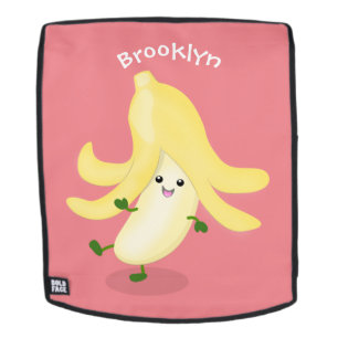 Cute kawaii banana cartoon backpack