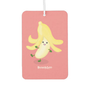 Cute kawaii banana cartoon car air freshener
