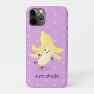Cute kawaii banana cartoon Case-Mate iPhone case