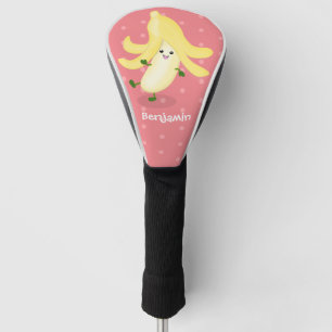 Cute kawaii banana cartoon golf head cover