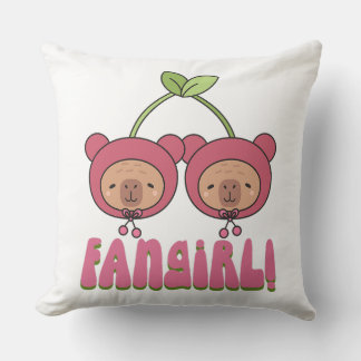 Cute Kawaii Bears Cherry Costume Fangirl Cushion