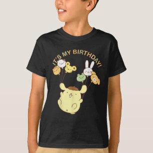 Cute Kawaii Birthday Shirt Animal Balloon Tee
