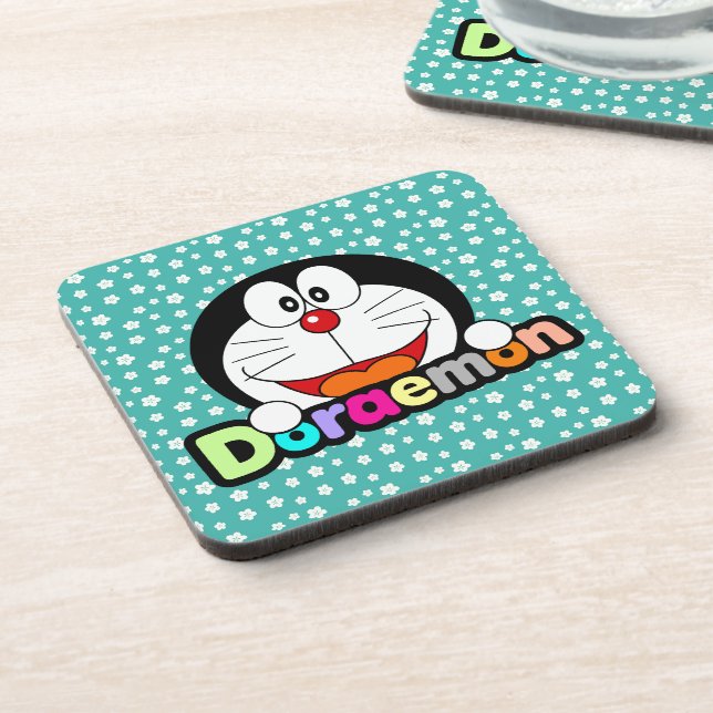 Cute Kawaii Black Doraemon Anime Coaster (Left Side)