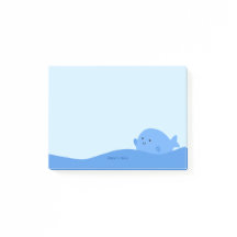 Cute Kawaii Blue Whale Animal Nautic Ocean Custom