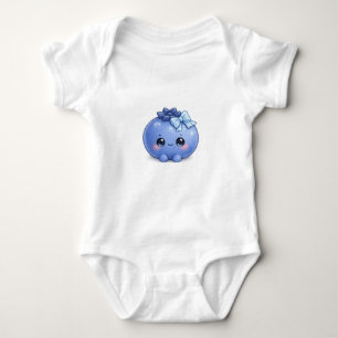 Cute Kawaii Blueberry Baby Bodysuit