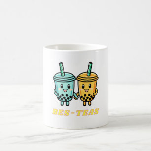 Cute Kawaii Boba Bubble Tea Coffee Mug