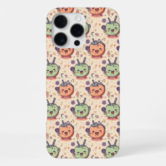 Cute Kawaii Bubble Tea Singers Music Lover Gift iPhone 16 Pro Max Case