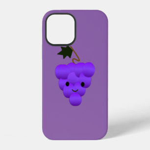 Cute Kawaii Bunch of Grapes iPhone 12 Case
