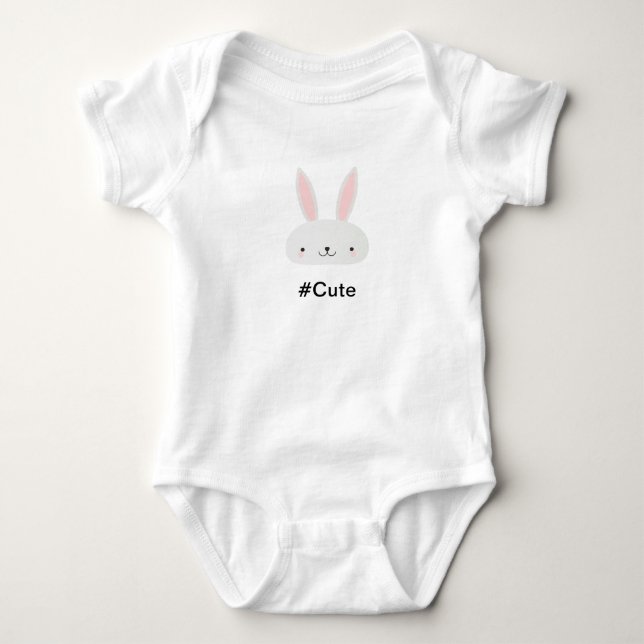 Cute Kawaii Bunny Bodysuit (Front)