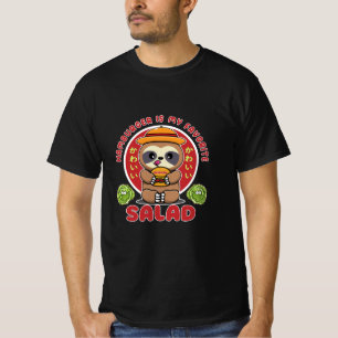 Cute Kawaii Burger Salad T-Shirt