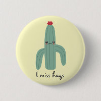 Cute Kawaii Cactus Misses Hugs