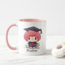 Cute Kawaii Cartoon Personalised Graduation