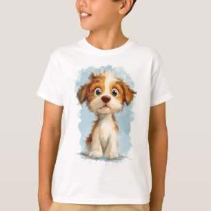 Cute Kawaii Cartoon Puppy T-Shirt