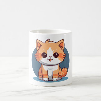 Cute Kawaii Cat Coffee Mug