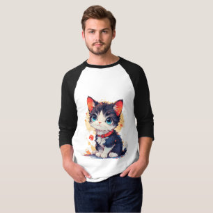 Cute Kawaii Cat for Cat Lovers T-Shirt
