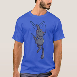 Cute kawaii cat hanging from pocket, funny kitten T-Shirt
