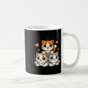Cute kawaii cats neko funny kitten cat lover giftC Coffee Mug