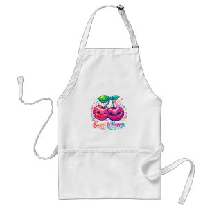 Cute Kawaii Cherries Gardening Apron
