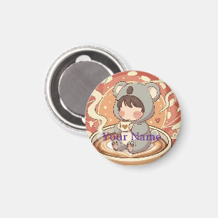 Cute Kawaii Chibi Koala Fridge Magnet