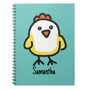 Cute Kawaii Chicken Chick Notebook