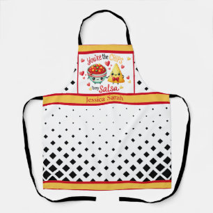 Cute Kawaii Chips and Salsa Apron