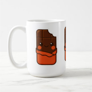 Cute Kawaii Chocolate Bar Coffee Mug