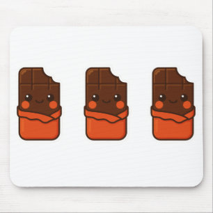 Cute Kawaii Chocolate Bar Mouse Mat