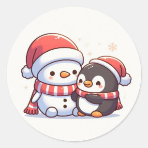 Cute Kawaii Christmas stickers