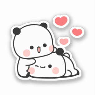 Cute Kawaii Chubby Mochi Panda bear