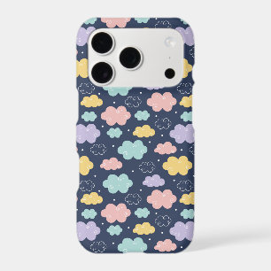 Cute Kawaii Cloud Pattern