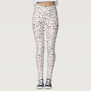 Cute Kawaii Clouds Leggings