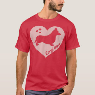 Cute Kawaii Corgi Mum Welsh Corgi Dog Mum Dogs Fun T-Shirt