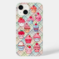 Cute kawaii cupcake food muffin