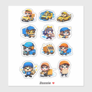 Cute Kawaii Delivery Drivers Services