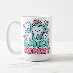 Cute Kawaii Dental Smile Expert Coffee Mug