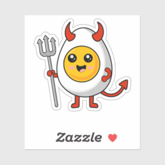 Cute Kawaii Deviled Egg