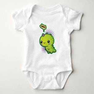 Cute Kawaii Dinosaur Baby Bodysuit